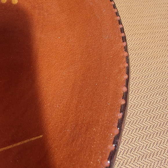 Ginger Cazan Redware 10.5 Inch South Carolina Plate - Picture 9 of 13